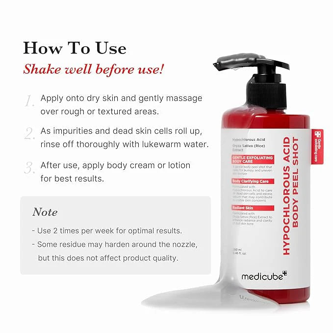 Medicube Hypochlorous Face & Body Peel Shot